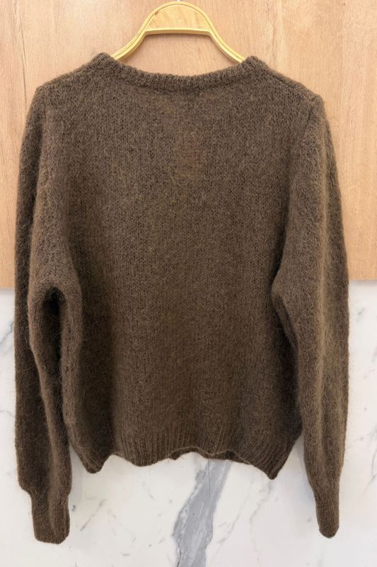 Amalie Cardigan Brown