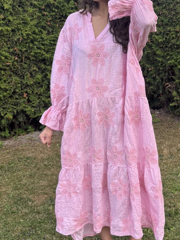 AISHA DRESS LIGHT PINK